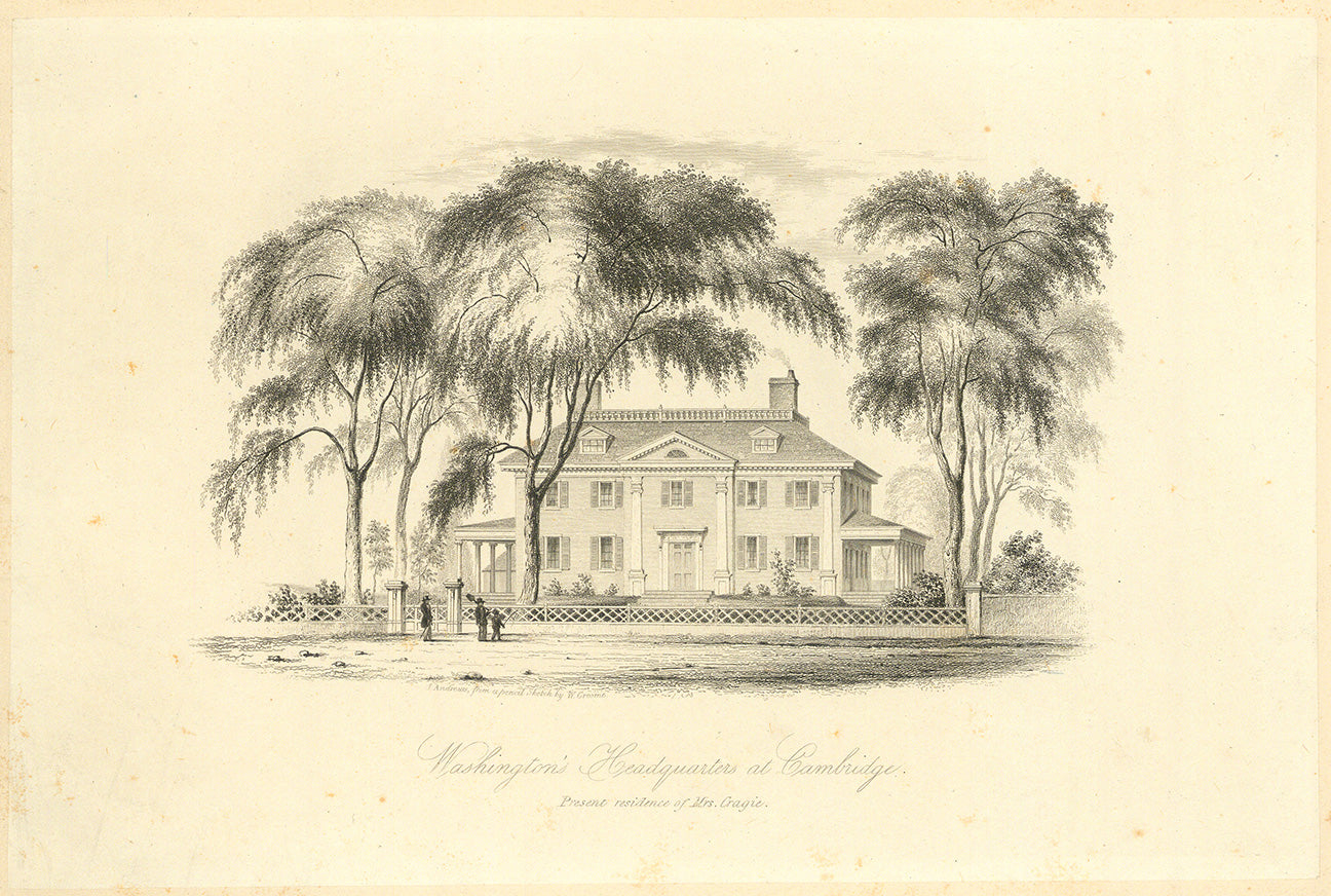 Washington's Headquarters at Cambridge.