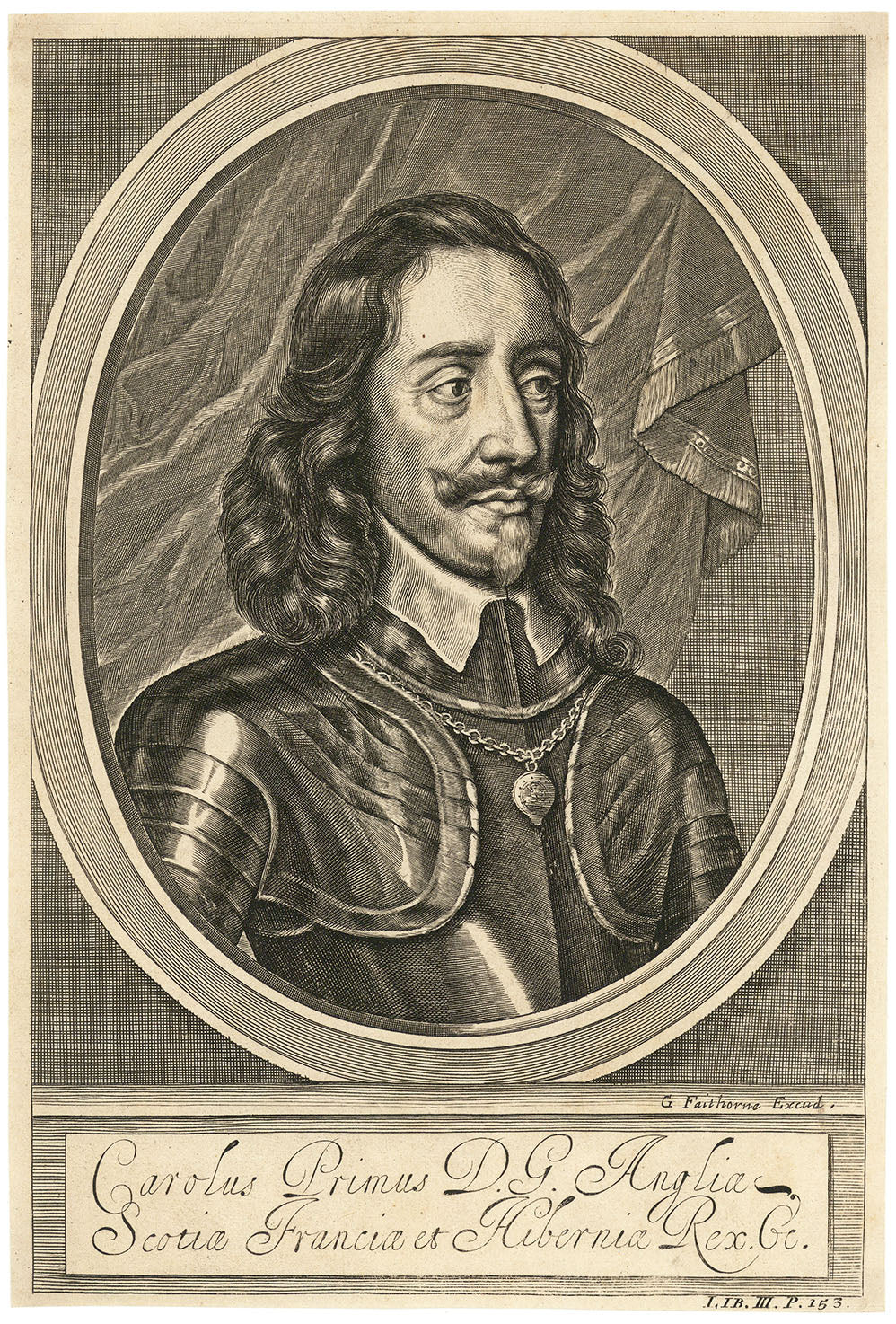 Carolus Primus D. G. Anglia Scotiae Franciae et Hiberniae Rex