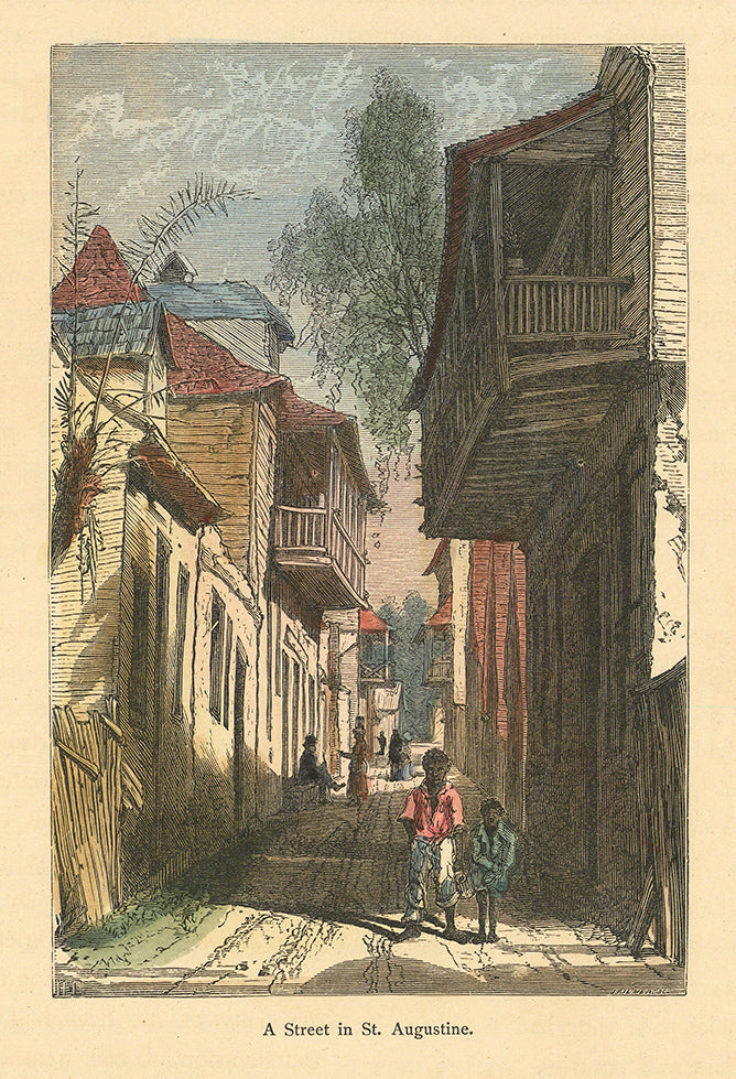A Street in St. Augustine.