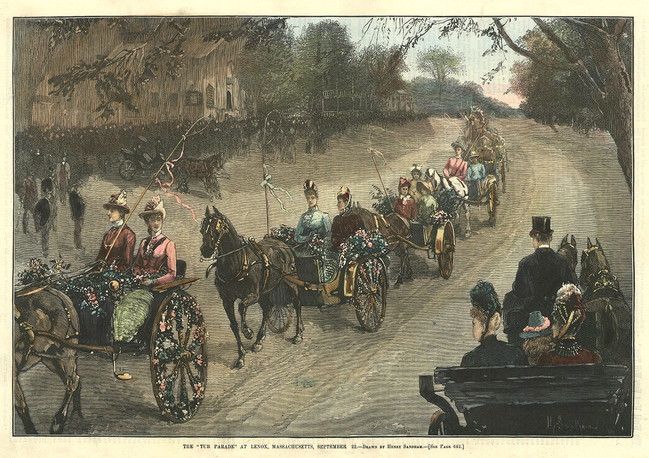 Tub Parade at Lenox, Massachusetts, September 22., The,