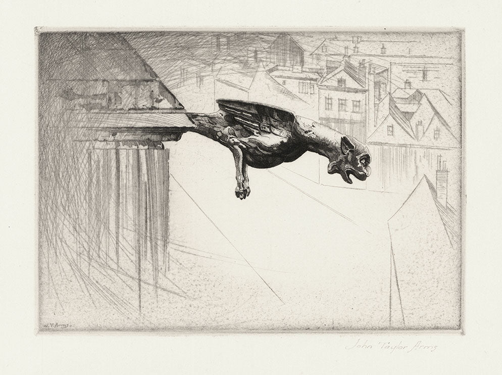 A Gargoyle of Amiens. (Une Chimere d'Amiens.)