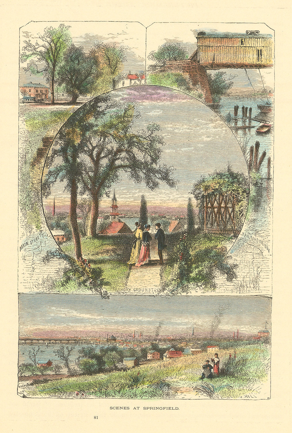 Scenes at Springfield.