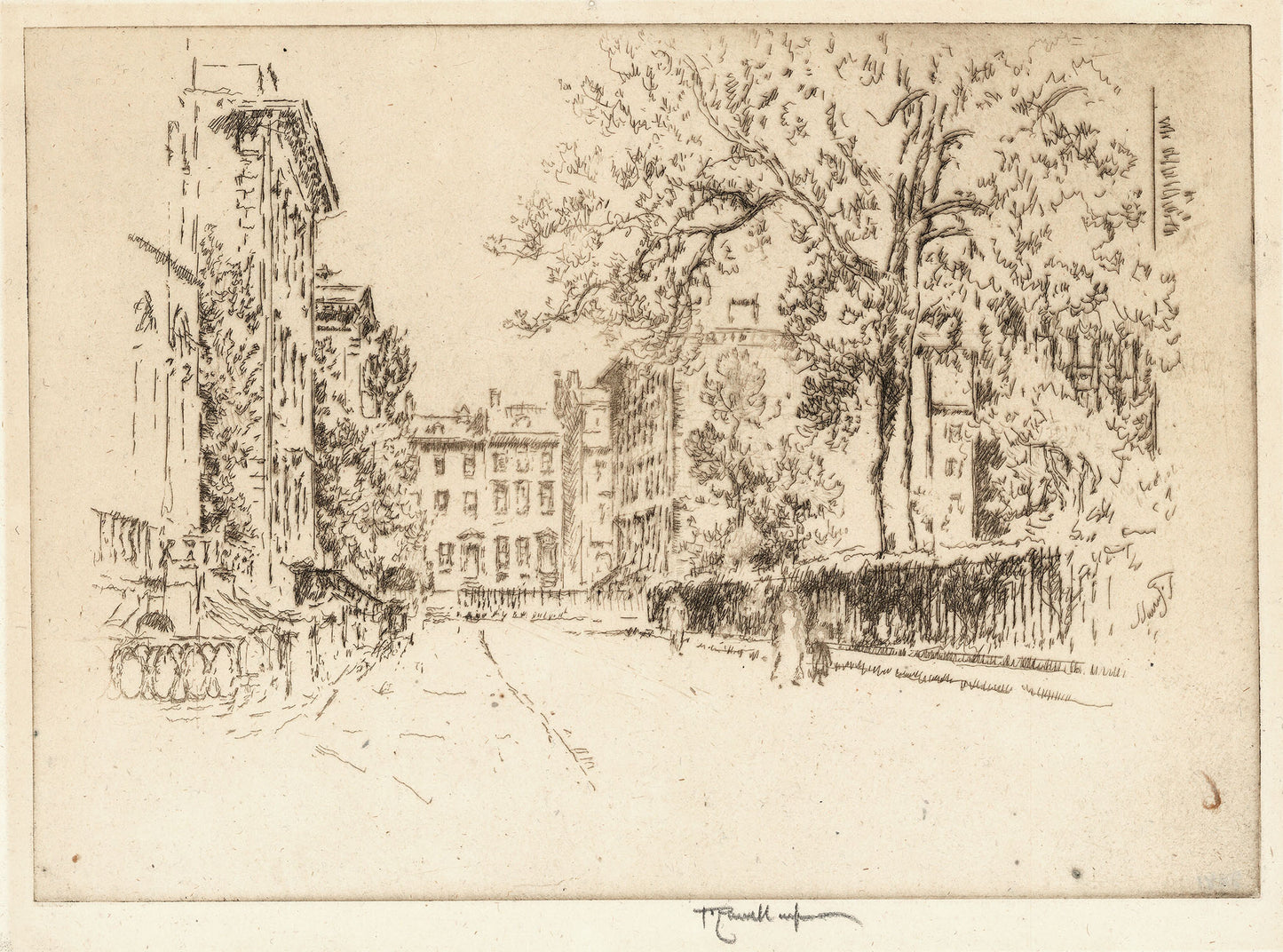 Pierrepont Place. (Montague Terrace, Brooklyn.)