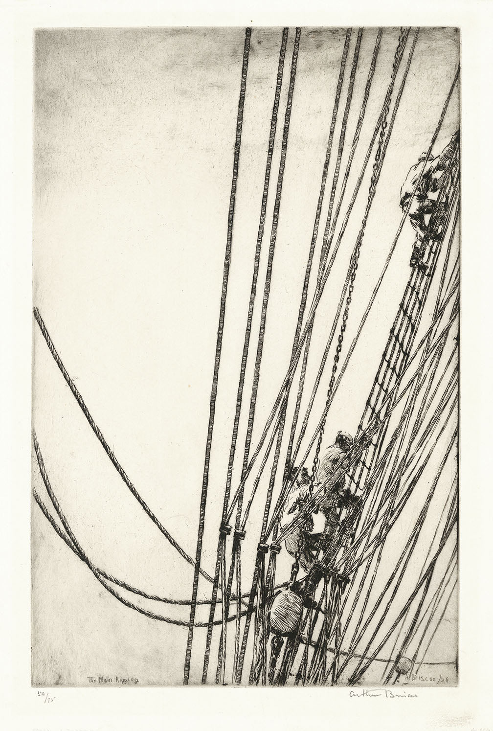 The Main Rigging. (Second State.)