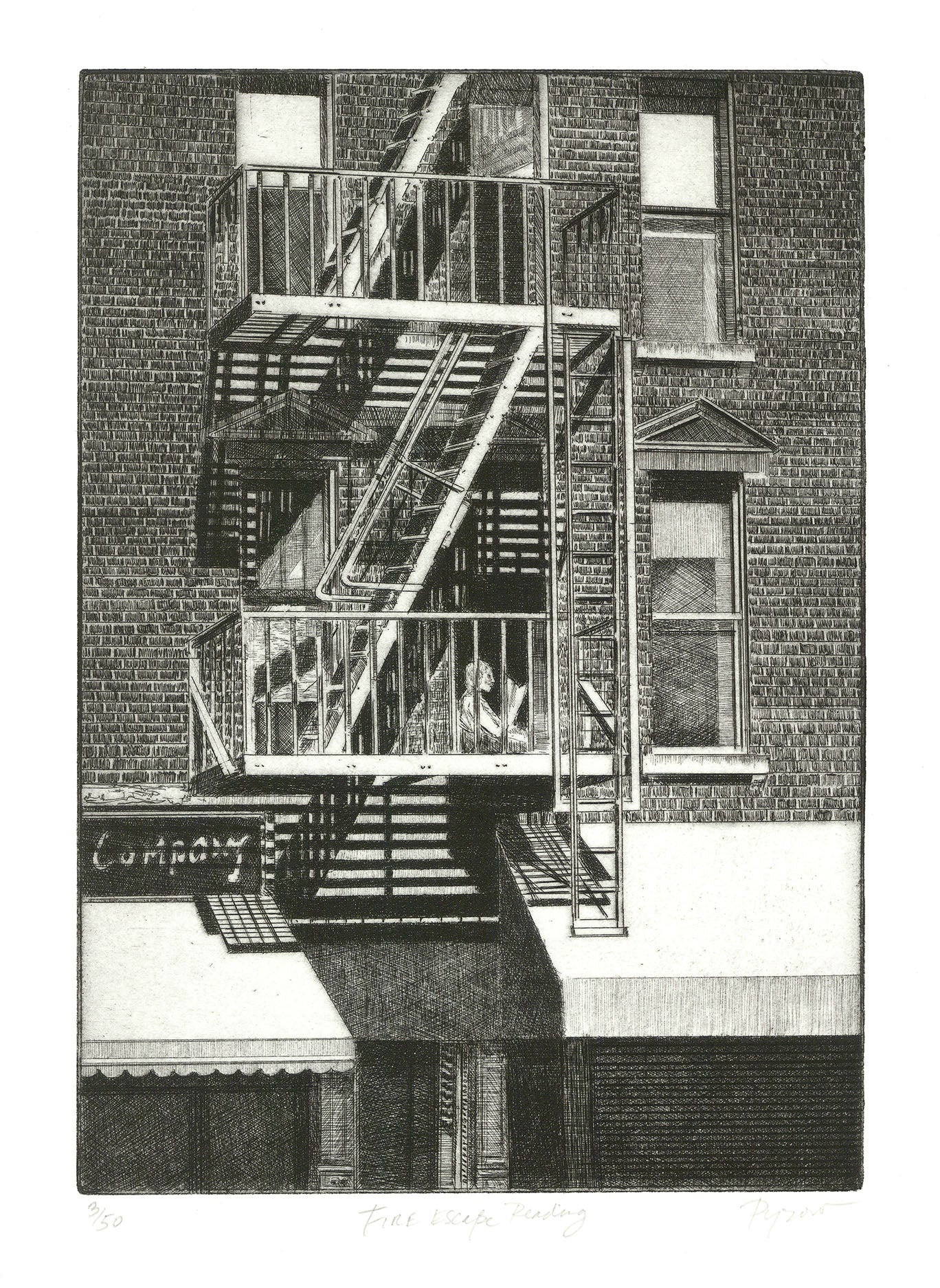 Fire Escape Reading.