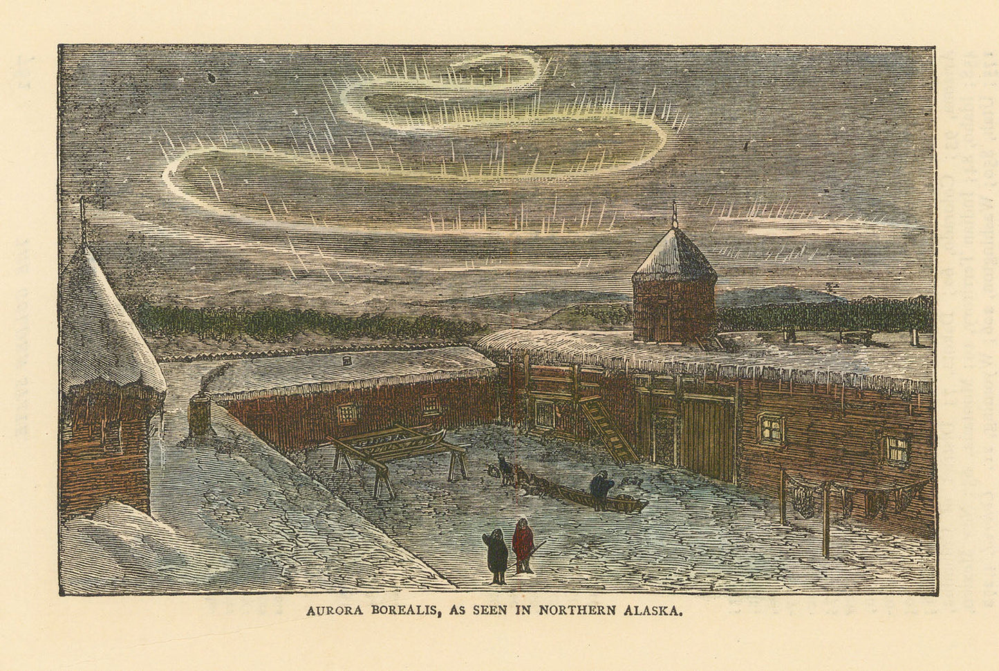 Aurora Borealis, as seen in Northern Alaska.