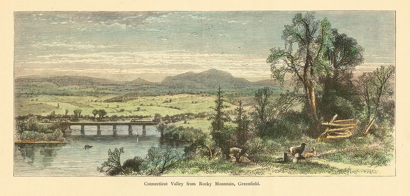 Connecticut Valley from Rocky Mountain, Greenfield.