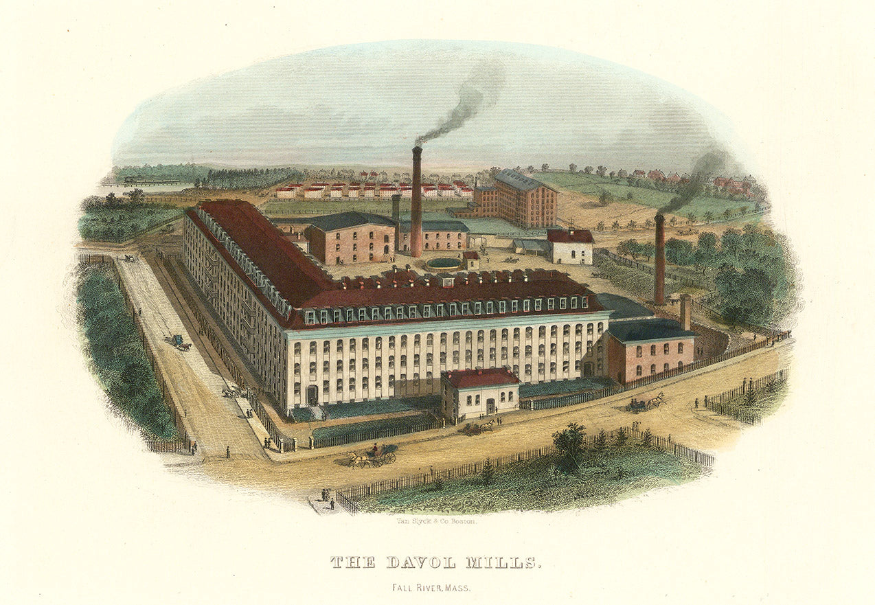 The Davol Mills. Fall River, Mass.