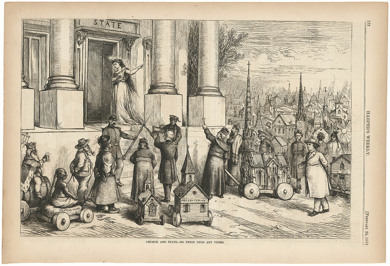 Church and State - No Union Upon Any Terms.