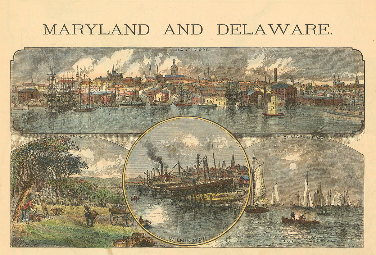 Maryland and Delaware.