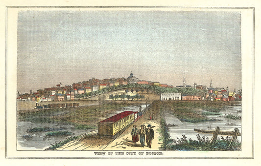 View of the City of Boston.