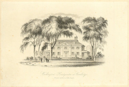 Washington's Headquarters at Cambridge.