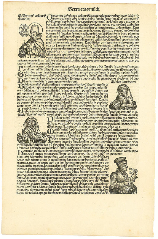 Folium CCXXXVI from the Nuremberg Chronicle.