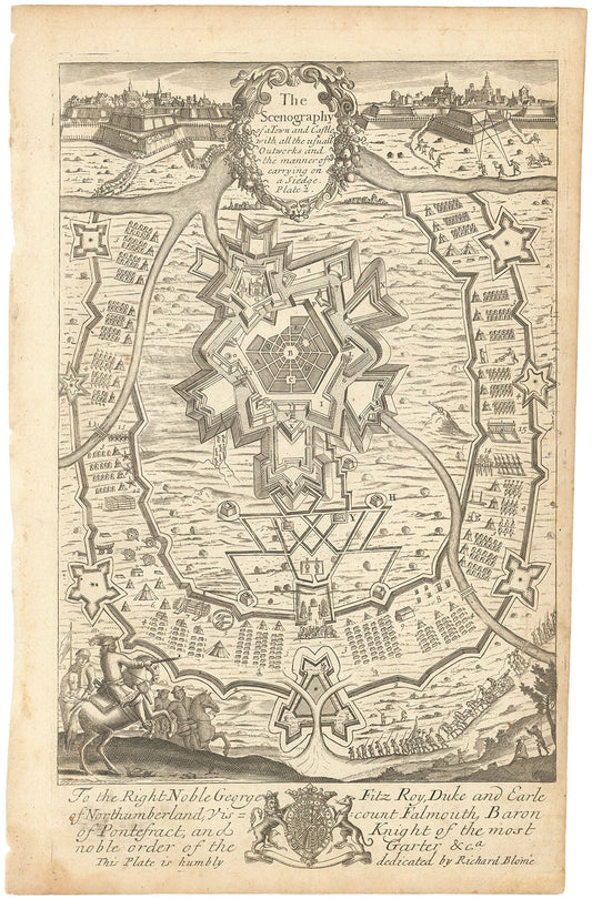 The Scenography of a Town and Castle...