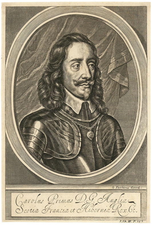 Carolus Primus D. G. Anglia Scotiae Franciae et Hiberniae Rex