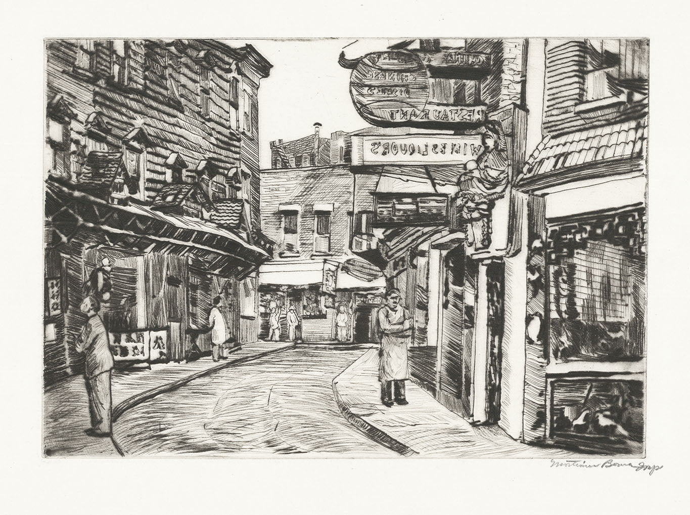 Chinatown (Doyers Street. N.Y. )