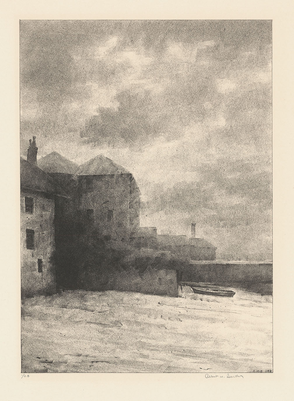 The Harbor at St. Ives, No. 2.