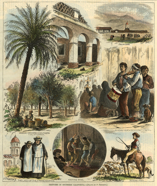 Sketches in Southern California.