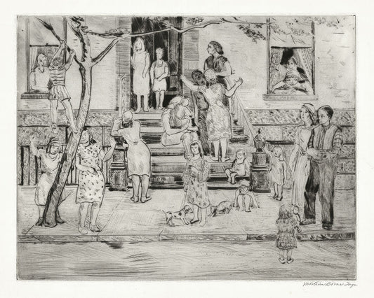 The Stoop. (on State Street, Brooklyn Heights).