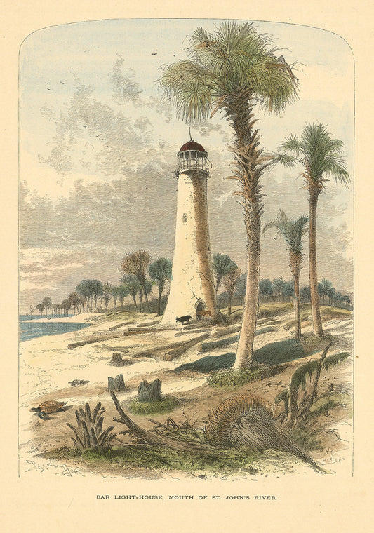 Bar Light-House, Mouth of St. John's River.