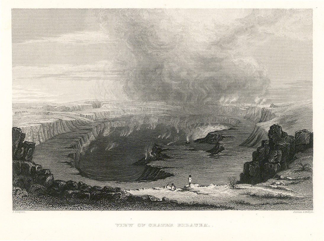 View of Crater, Kilauea.