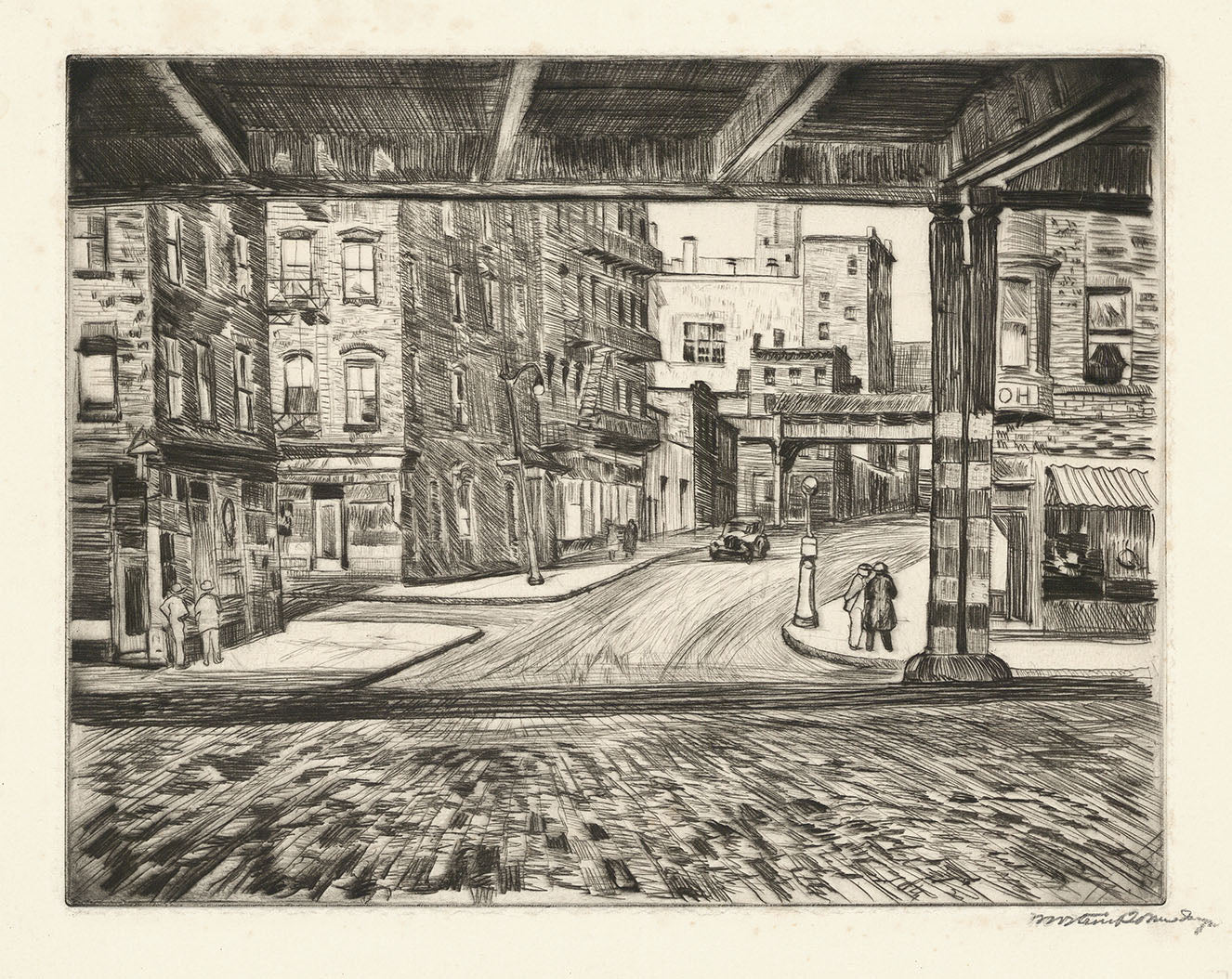 West Street at 10th Street.