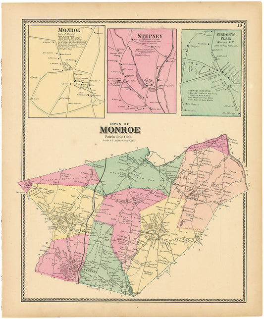 Town of Monroe, Fairfield Co. Conn.