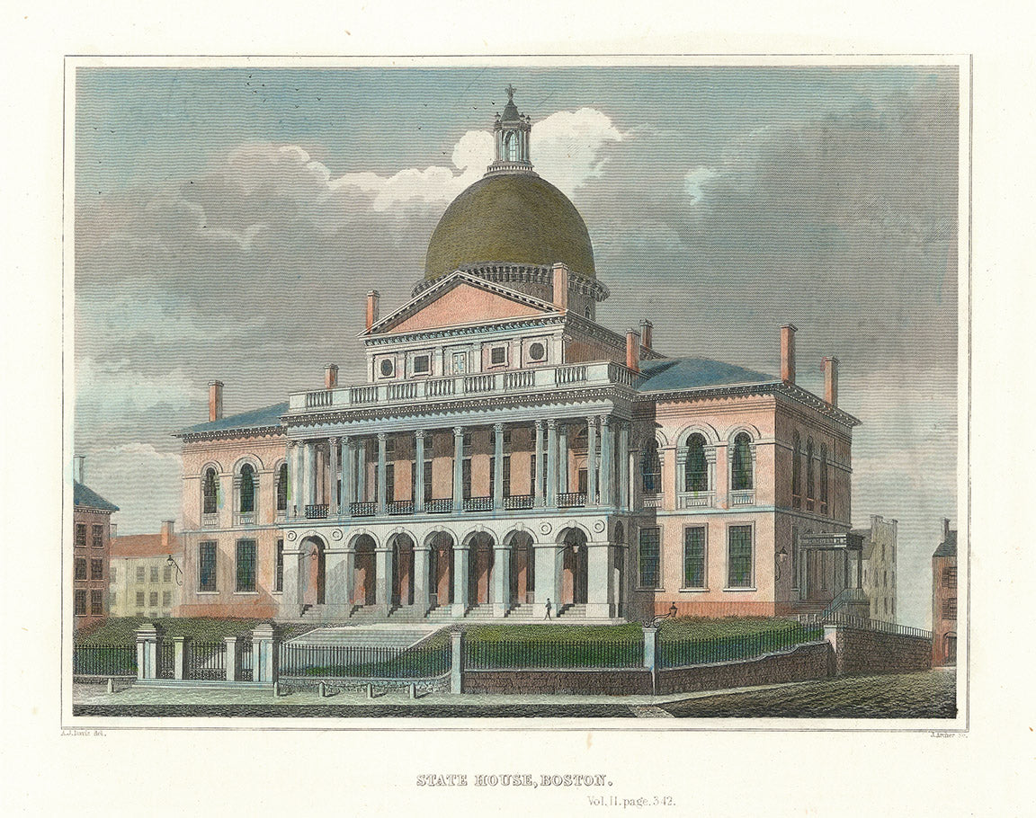 State House, Boston.