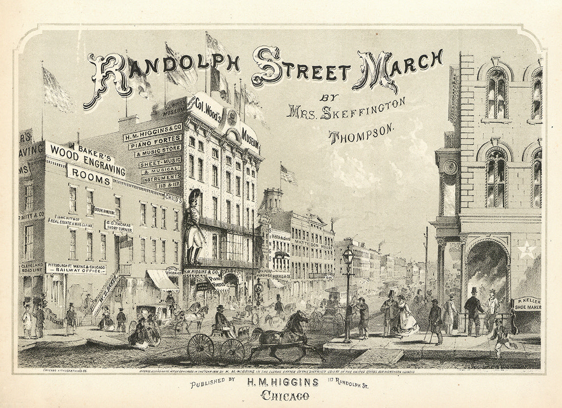 Randolph Street March by Mrs. Skeffington Thompson.