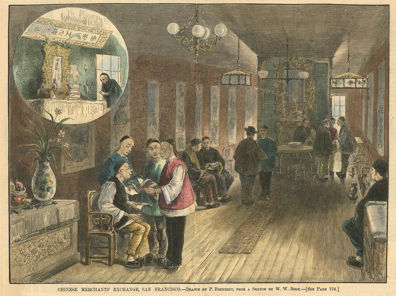 Chinese Merchants' Exchange, San Francisco.