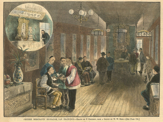 Chinese Merchants' Exchange, San Francisco.