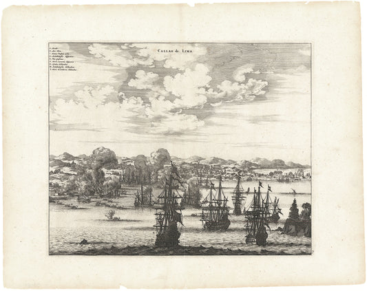 Callao de Lima (View of Harbor of Lima, Peru)