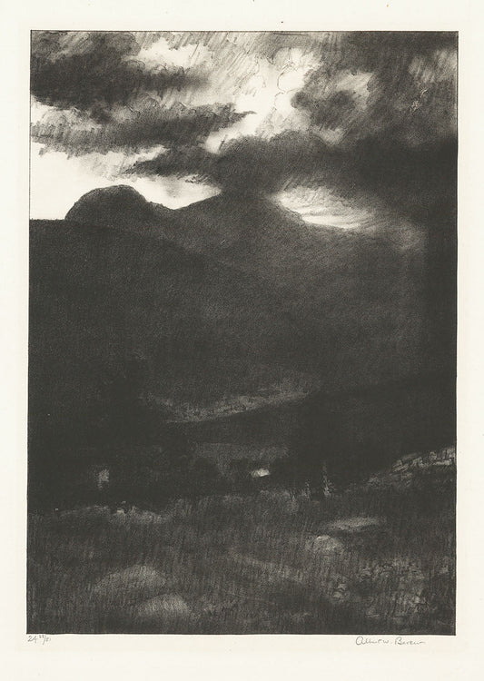 Catskill Mountains, Nightfall.