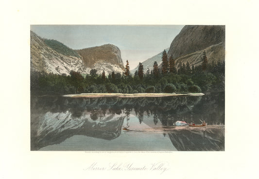 Mirror Lake, Yosemite Valley.