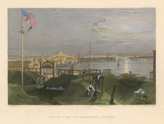 Boston from the Dorchester Heights.