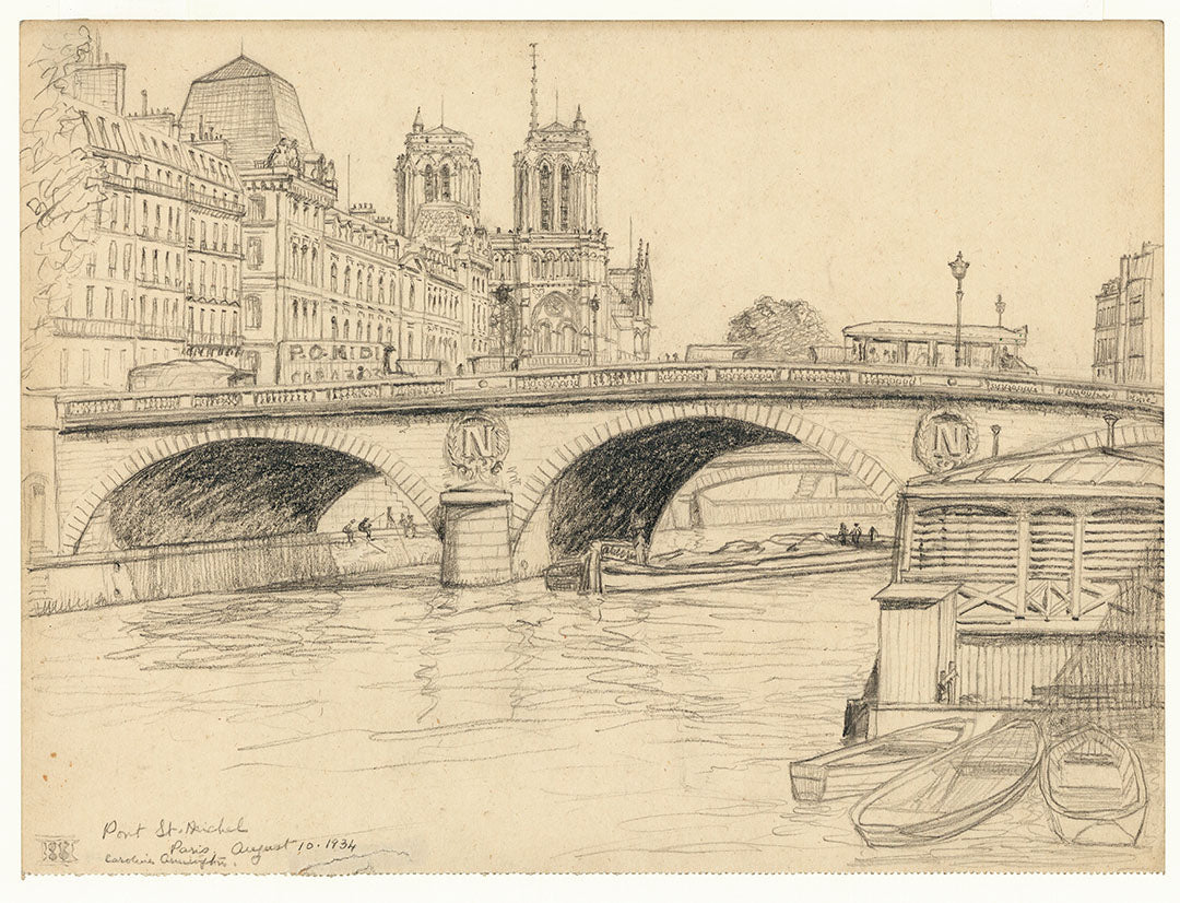 Pont St. Michele, Paris.