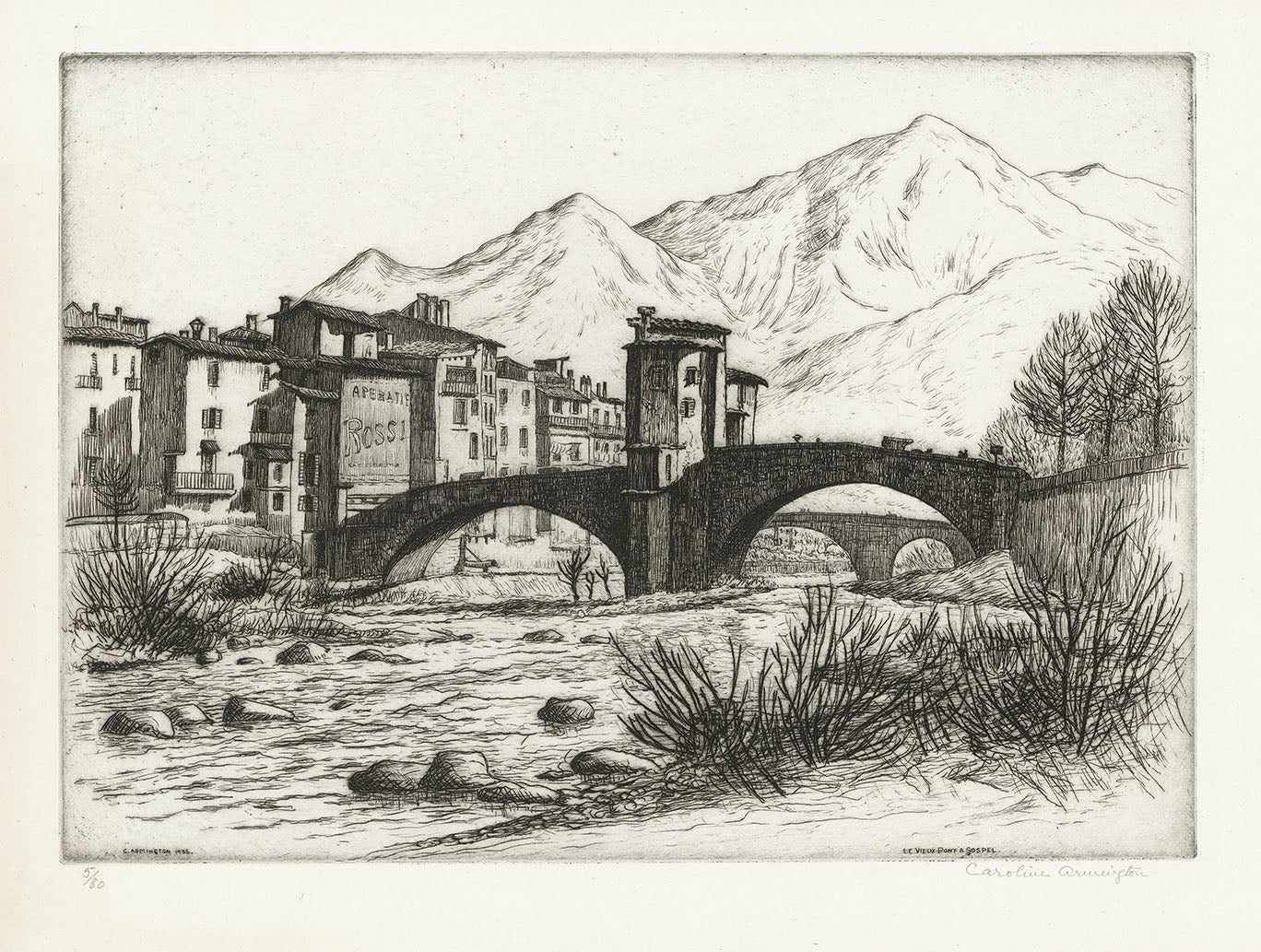 Le Vieux Pont a Sospel.