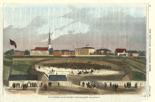 Grand Equestrian Fair at Chicago- Ili..