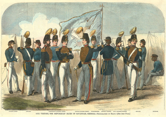 Our Visitors, the Republican Blues of Savannah, Georgia.