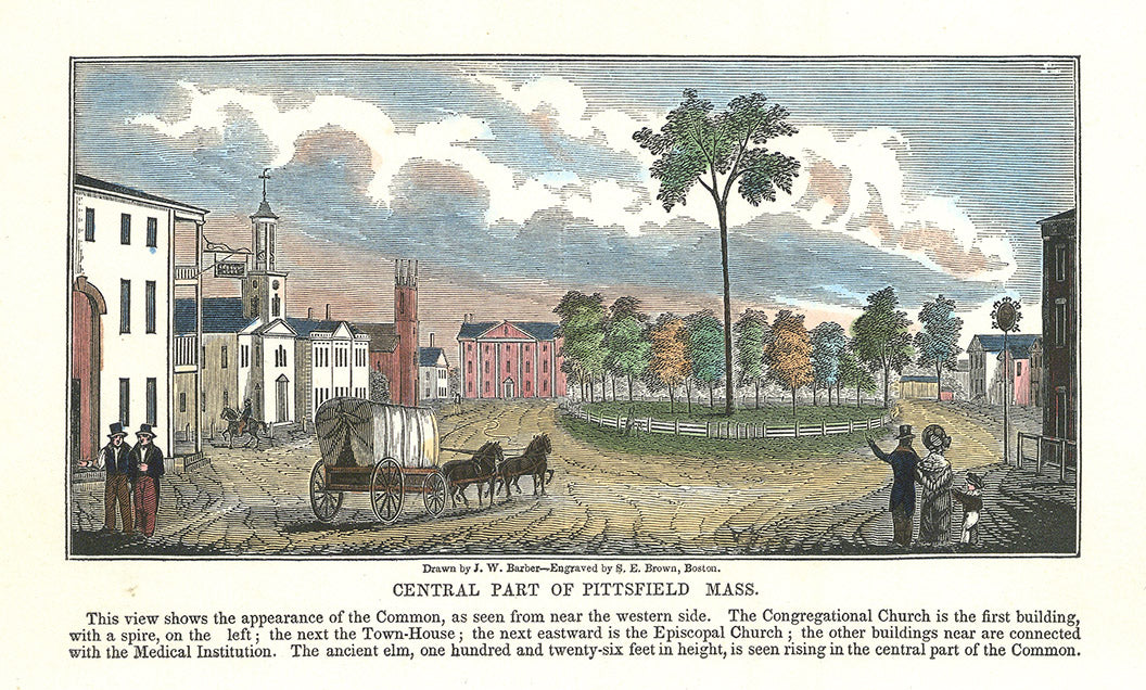 Central Part of Pittsfield Mass.