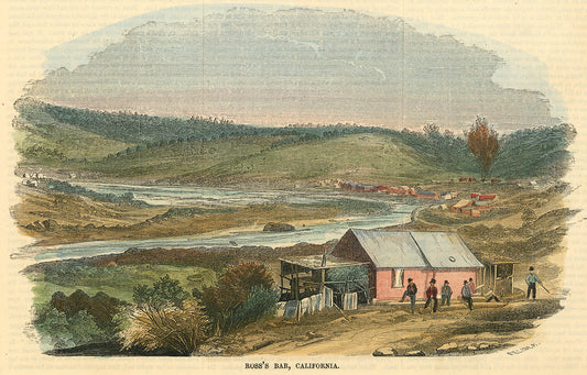 Ross's Bar, California.