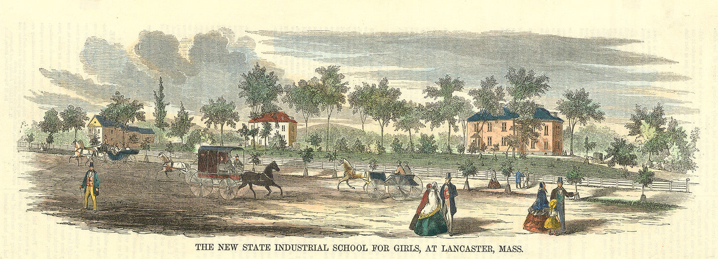 The New State Industrial School for Girls, at Lancaster, Mass.