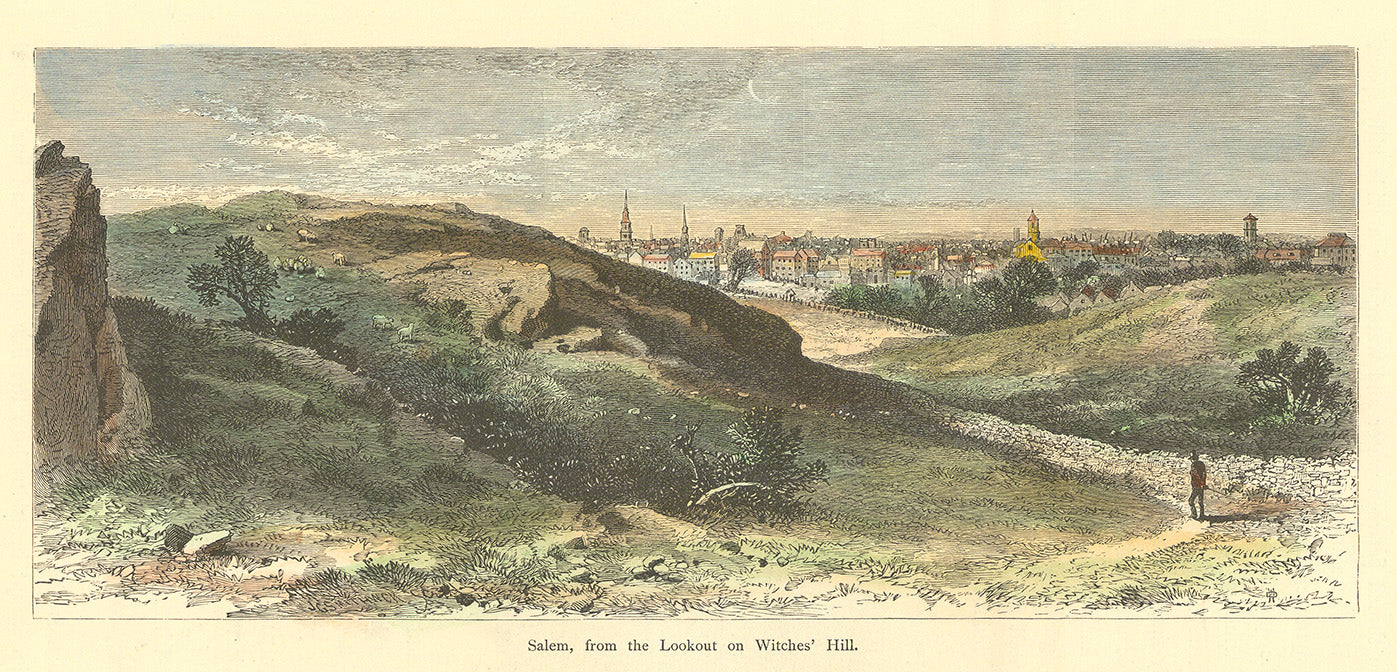 Salem, from the Lookout on Witches' Hill.