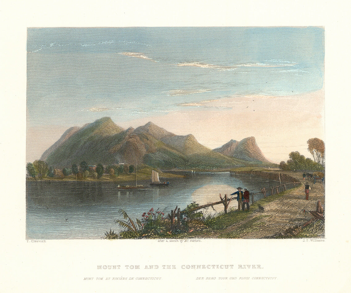 Mount Tom and the Connecticut River.