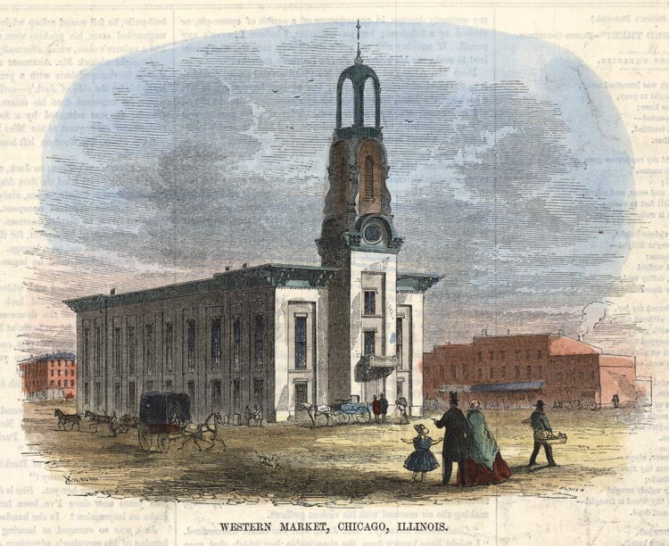 Western Market, Chicago, Illinois.