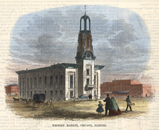 Western Market, Chicago, Illinois.