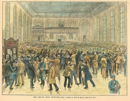 The Chicago Stock Exchange.