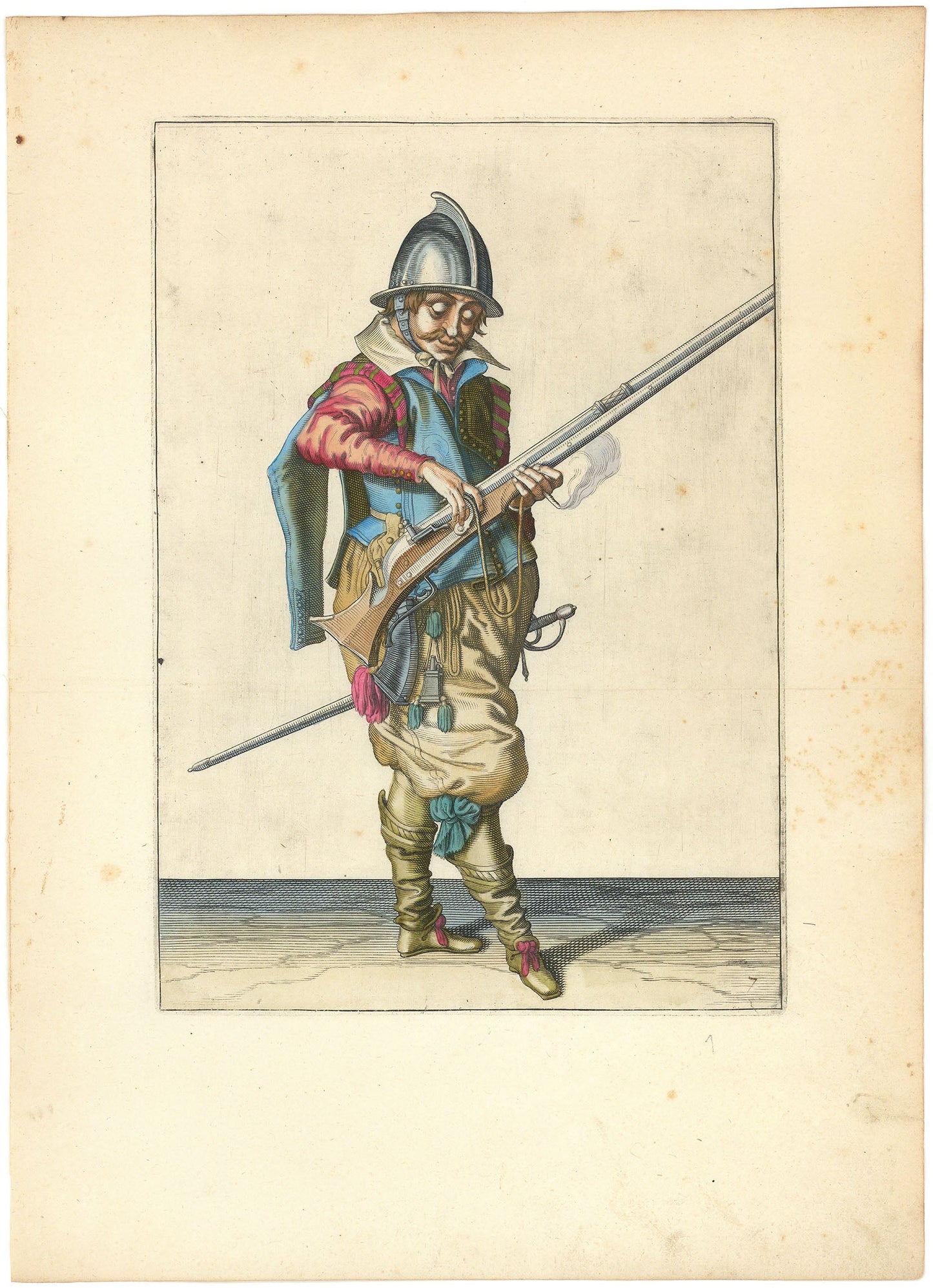 Exercise of Arms, Plate 7.