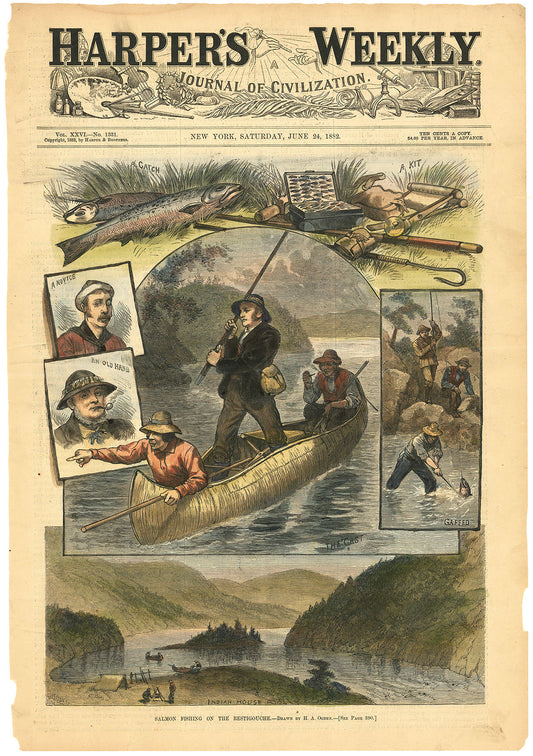 Salmon Fishing on the Restigouche.