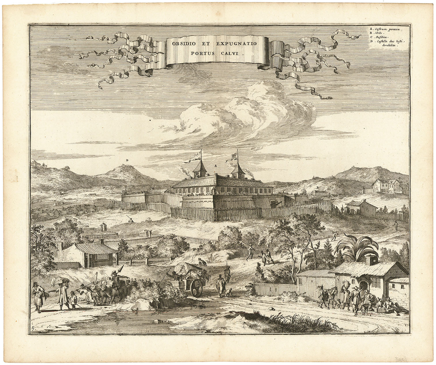 Obsidio et Expugnatio Portus Calvi. (Brazil)